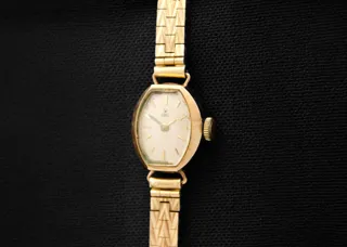 Ebel 12mm 9ct Gold Silver