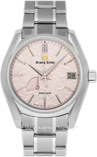 Grand Seiko Heritage SBGA413G Titanium Pink