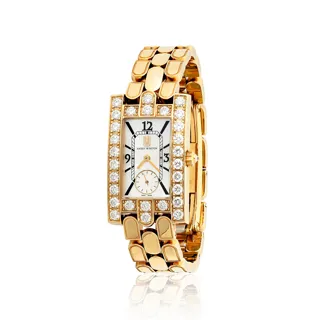 Harry Winston 18k yellow gold White