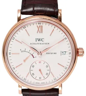 IWC Portofino IW510107 Rose gold Silver