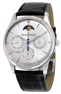 Jaeger-LeCoultre Master Ultra Thin Perpetual Q130842J Stainless steel Silver