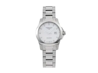 Longines Conquest L3.376.4.87.6 29.5mm Stainless steel White