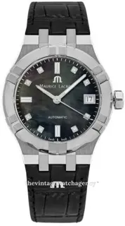 Maurice Lacroix Aikon Automatic AI6006-SS001-370-1 Stainless steel Black