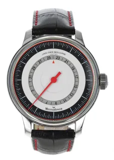 MeisterSinger Perigraph Stainless steel Black and White