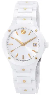 Movado SE 0607740 Ceramic White