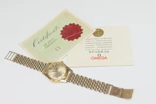 Omega Contellation 19062199EL886 18ct Gold Golden