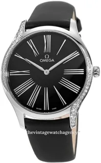 Omega De Ville 428.17.39.60.01.001 Stainless steel Black