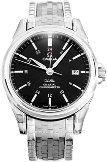 Omega De Ville 4531.51.00 Stainless steel Black