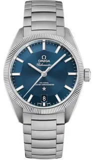 Omega Globemaster 130.30.39.21.03.001 39mm Stainless steel Blue