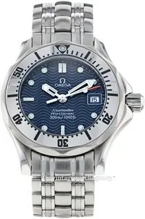 Omega Seamaster Diver 300M 2582.80.00 Stainless steel Blue