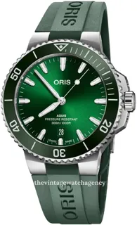 Oris Aquis 01 733 7787 4157-07 4 22 37FC Stainless steel Green