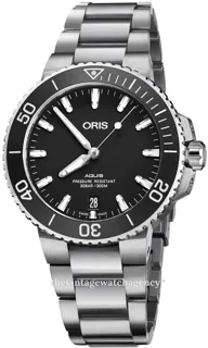 Oris Aquis Date 01 733 7732 4124-07 8 21 05EB Stainless steel Black