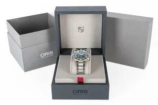 Oris Aquis Stainless steel Green