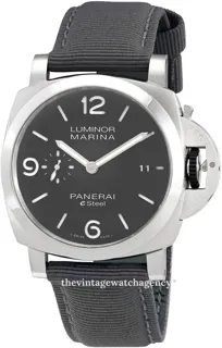 Panerai Luminor 1950 3 Days GMT Power  PAM 01358 Stainless steel Gray