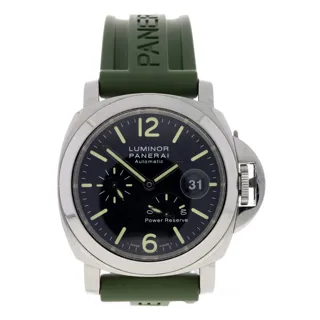 Panerai Luminor Power Reserve 43mm Stainless steel Black