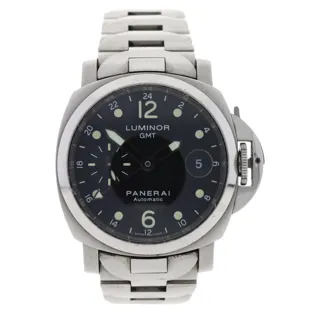 Panerai Luminor GMT Stainless steel Black