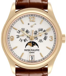 Patek Philippe Complications Annual Calendar 5146J-001 39mm Yellow gold Beige