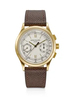 Patek Philippe Chronograph 5170J Yellow gold Silver