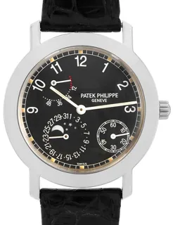 Patek Philippe Complications 5055G-001 36mm White gold Black