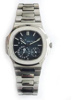 Patek Philippe Nautilus Moonphase 5712/1A-001 40mm Stainless steel Blue