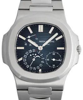 Patek Philippe Nautilus Moonphase 5712/1A-001 40.5mm Stainless steel Blue