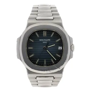 Patek Philippe Nautilus 38mm Stainless steel Blue