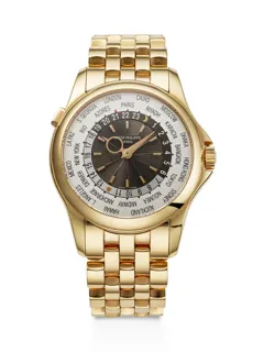 Patek Philippe World Time 5130/1R-011 Rose gold Brown