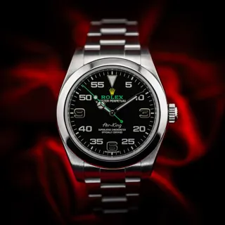 Rolex Air King 116900 Stainless steel Black