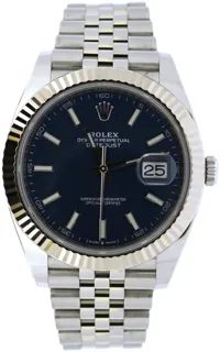 Rolex Datejust 126334-0002 White gold and Stainless steel Blue