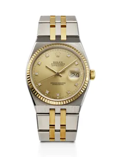 Rolex Datejust Oysterquartz 17013 Yellow gold and Stainless steel Champagne