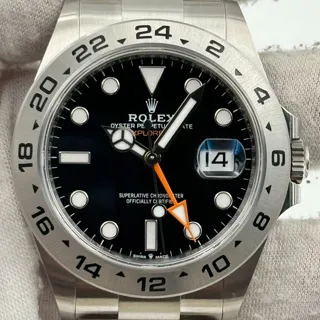 Rolex Explorer II 226570-0002 Stainless steel Black