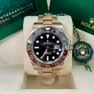 Rolex GMT-Master II 126715 Rose gold Black