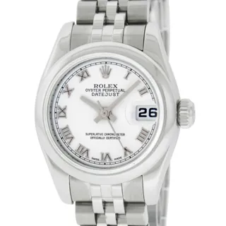 Rolex Lady-Datejust 179160 Stainless steel White