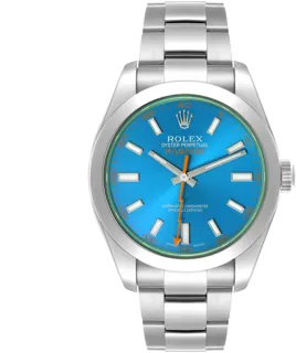 Rolex Milgauss 116400GV Stainless steel Blue