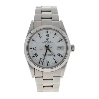 Rolex Oyster Perpetual Date 15000 Stainless steel White