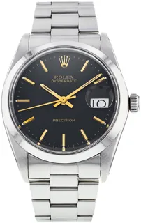 Rolex Oysterdate Precision 6694 Stainless steel Black