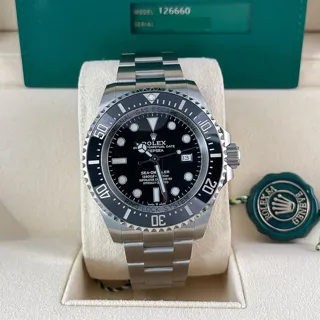 Rolex Sea-Dweller Deepsea 126660-0001 Stainless steel Black