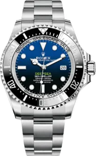 Rolex Sea-Dweller Deepsea 136660-0003 Titanium and Stainless steel Blue