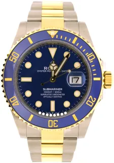 Rolex Submariner 126613LB Yellow gold and Stainless steel Blue