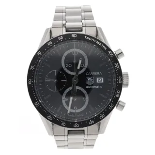 TAG Heuer Carrera CV2010 Stainless steel Black