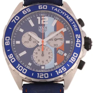 TAG Heuer Formula 1 CAZ101N Stainless steel Blue and Orange