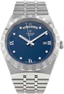 Tudor Royal M28600-0006 Stainless steel Blue