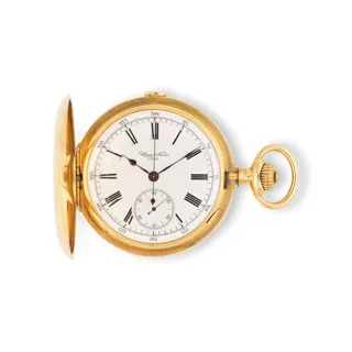 Ulysse Nardin 18k yellow gold White