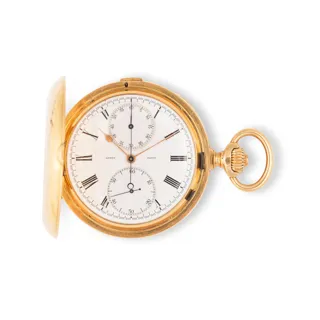 L.Leroy 18k yellow gold White