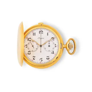 Longines 18k yellow gold White