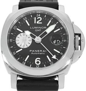 Panerai Luminor GMT Automatic PAM 00161 Titanium and Stainless steel Black