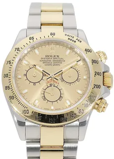 Rolex Daytona 116523 Yellow gold and Stainless steel Golden