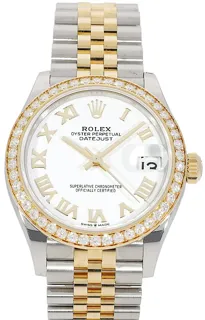 Rolex Datejust 31 278383RBR Yellow gold and Stainless steel Weiu00df