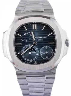 Patek Philippe Nautilus Moonphase 5712/1A-001 40mm Stainless steel Blue