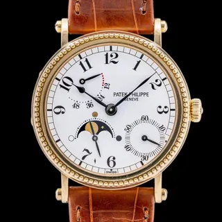 Patek Philippe Moonphase 5015J 35mm Yellow gold